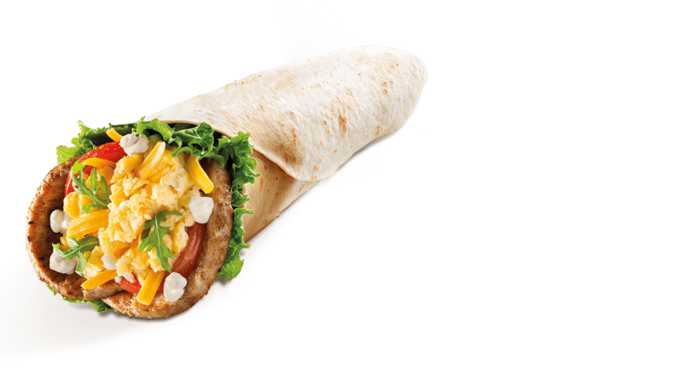 Wrap généreux offert dans le cadre de Sadaqa